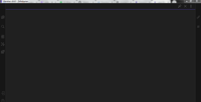 Blank Graph View - Bug graveyard - Obsidian Forum