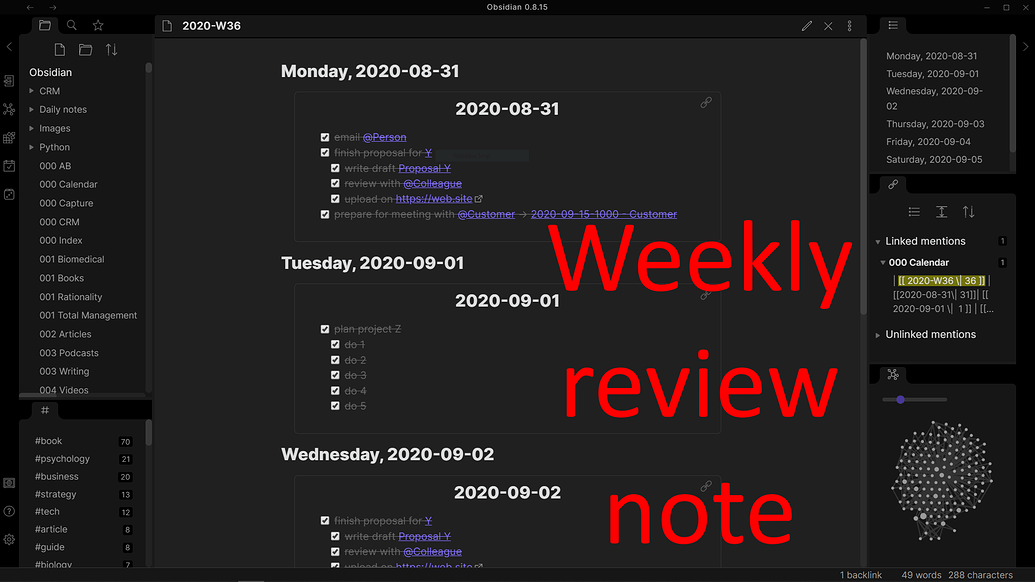 Calendar and tasks for daily notes Share showcase Obsidian Forum