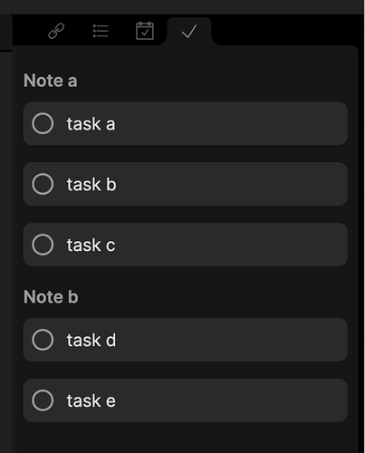 Checklist plugin