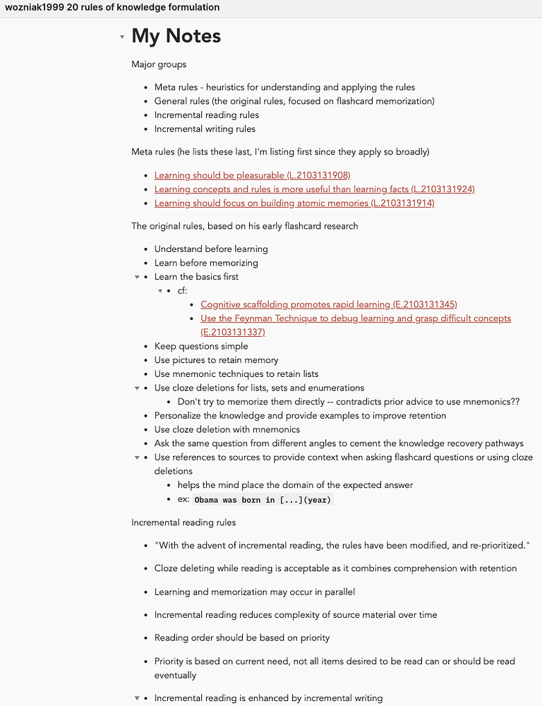 Share your Zettel note template - Knowledge management - Obsidian Forum