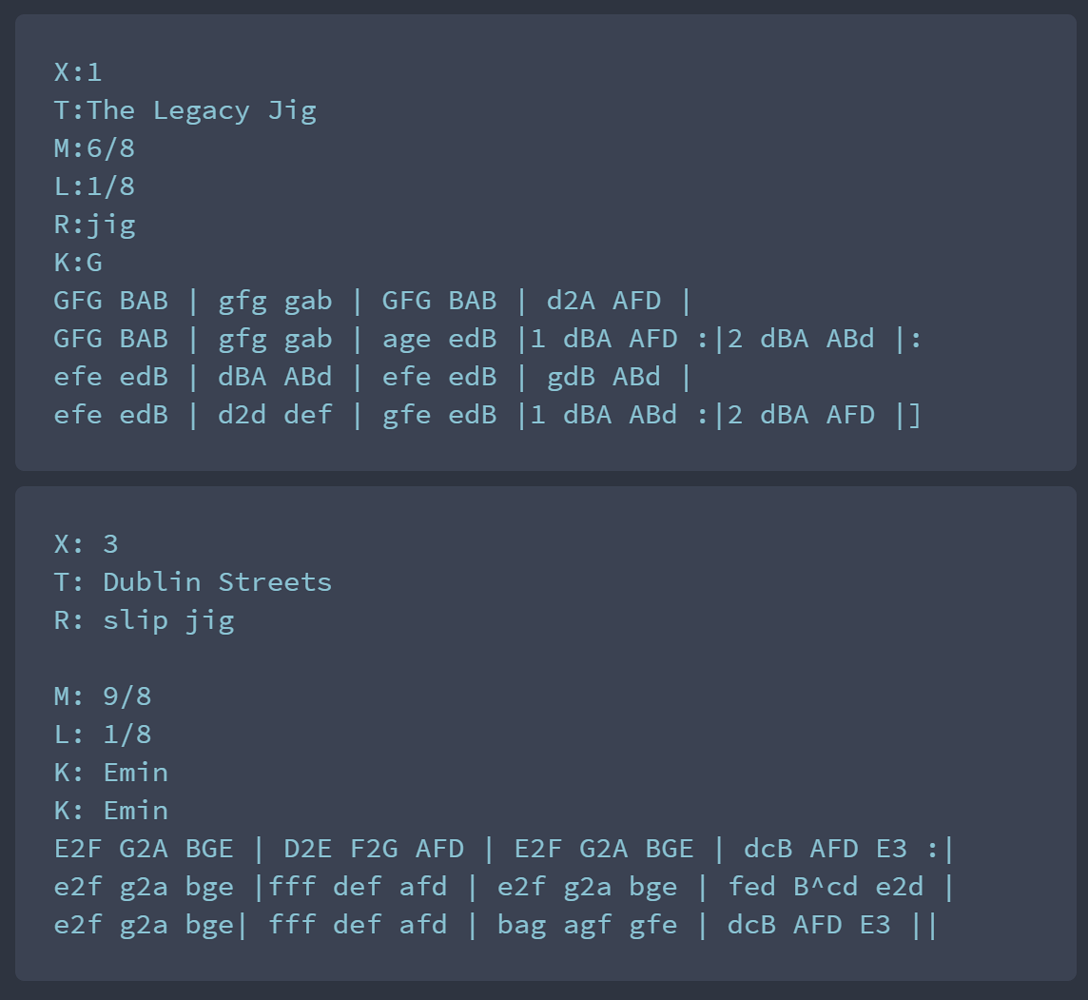 Abc File Format Trouble rendering abc files with Music notation plugin - Help ...