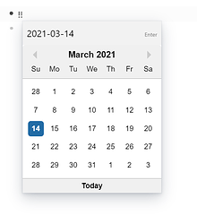 date-picker