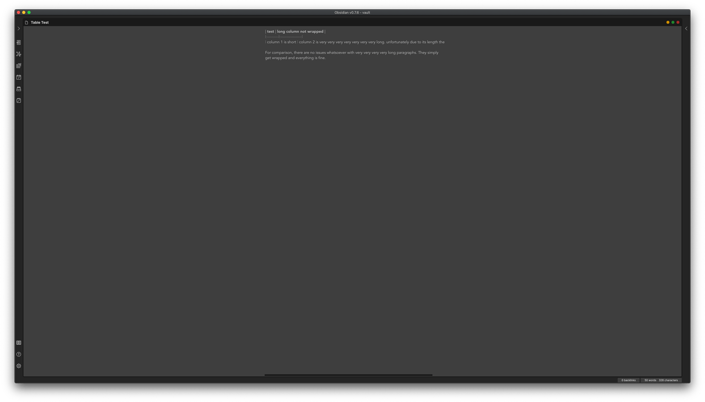 Table: Horizontal scrollbar in note edit mode is not usable - Bug ...