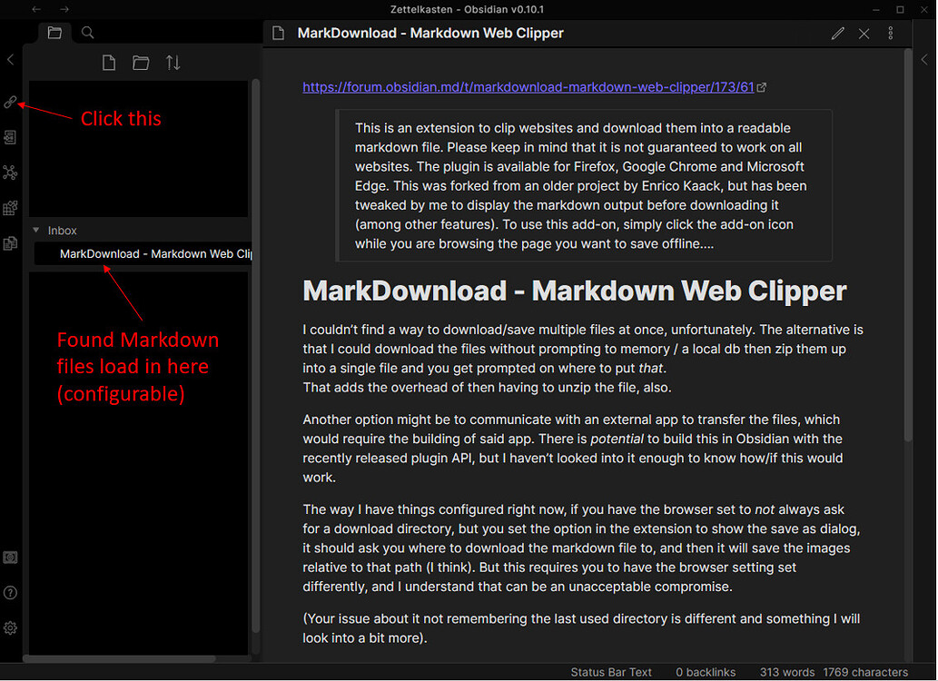 markdown web clipper safari