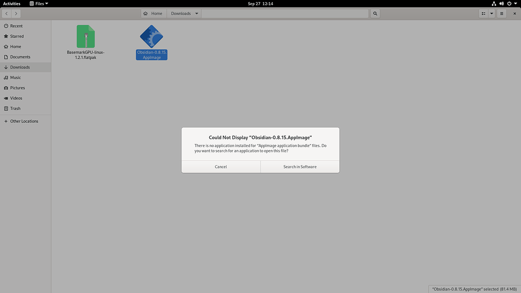 Linux packaging: ship as flatpak on flathub - Basement - Obsidian Forum