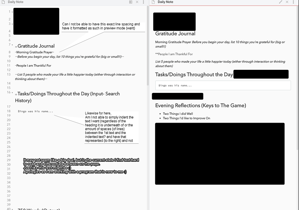 Formatting Easier to Use - Resolved help - Obsidian Forum