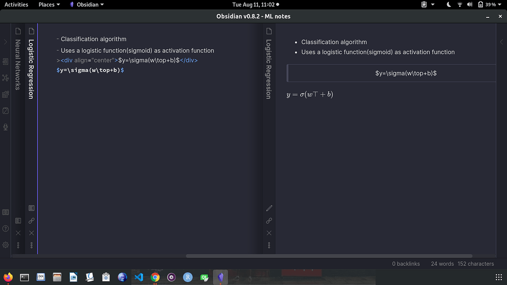 Latex doen't work with blockquotes - Bug graveyard - Obsidian Forum
