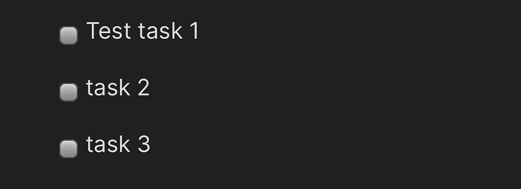 [Bug] Checklist not centered vertically in preview mode - Bug graveyard ...