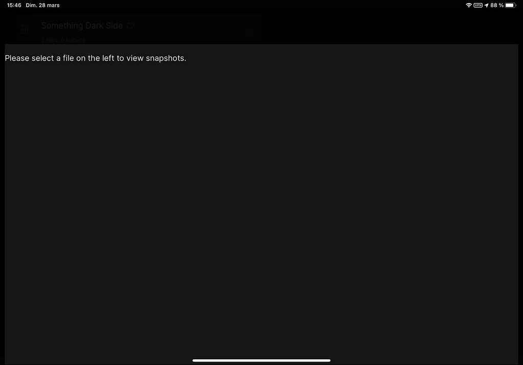 [Bug] [iOS] - Can't see the list of notes in the core plugin "File ...