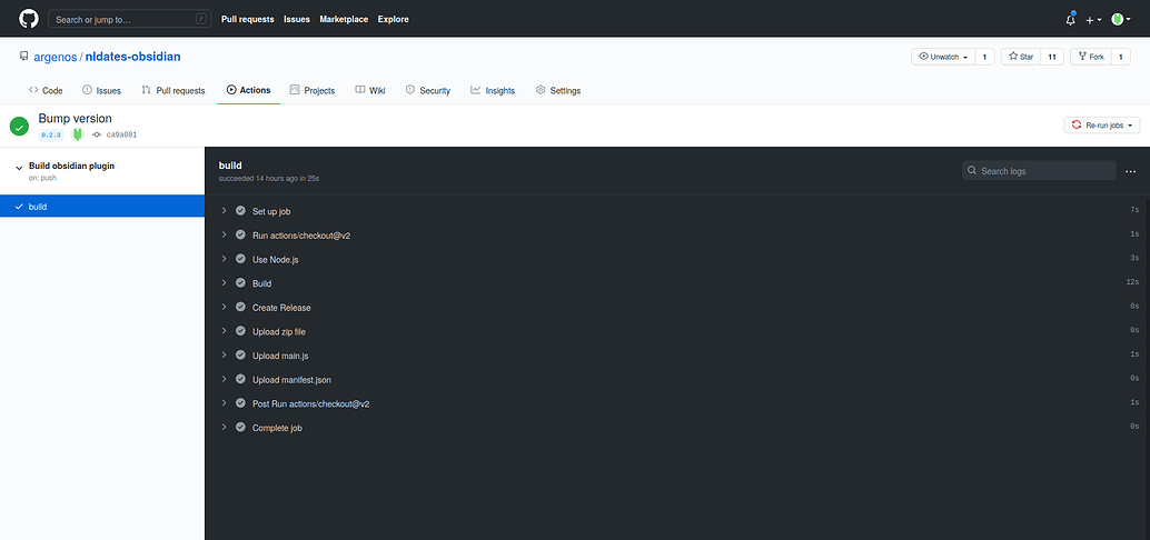 Using GitHub actions to release plugins - Developers: Plugin & API ...