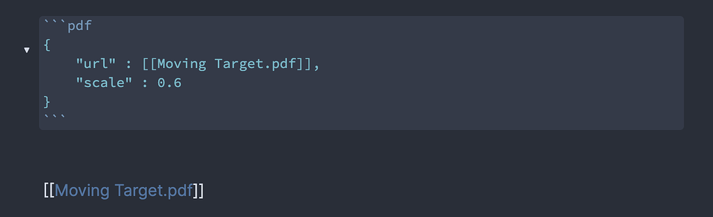 Internal Links inside code block wont create backlinks - Bug graveyard ...