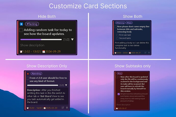 CustomizeCardSectionsDemo
