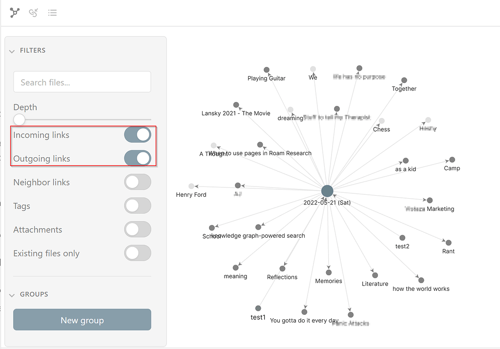 Group/Color Local Graph by Incoming vs Outgoing Links - Help - Obsidian ...