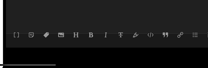 Obsidian editor buttons misaligned 220506