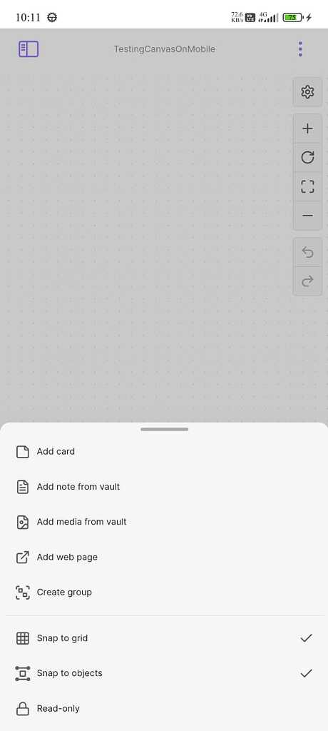 Add media directly from camera on Canvas - Feature requests - Obsidian ...