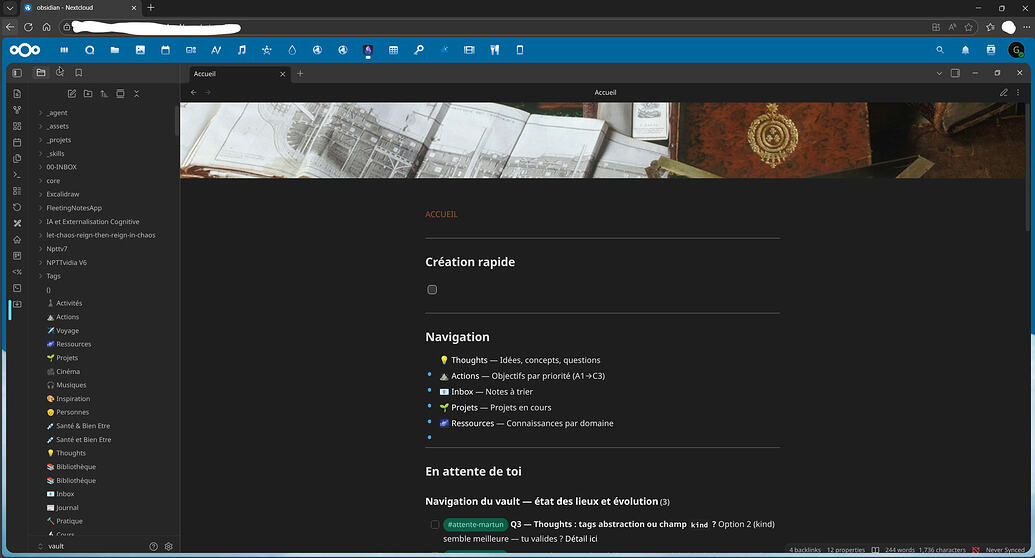 Obsidian Plugin in Nextcloud - Plugins ideas - Obsidian Forum