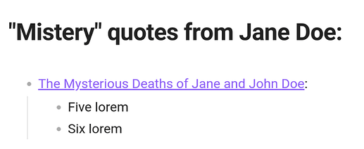 Mistery quotes from Jane Doe