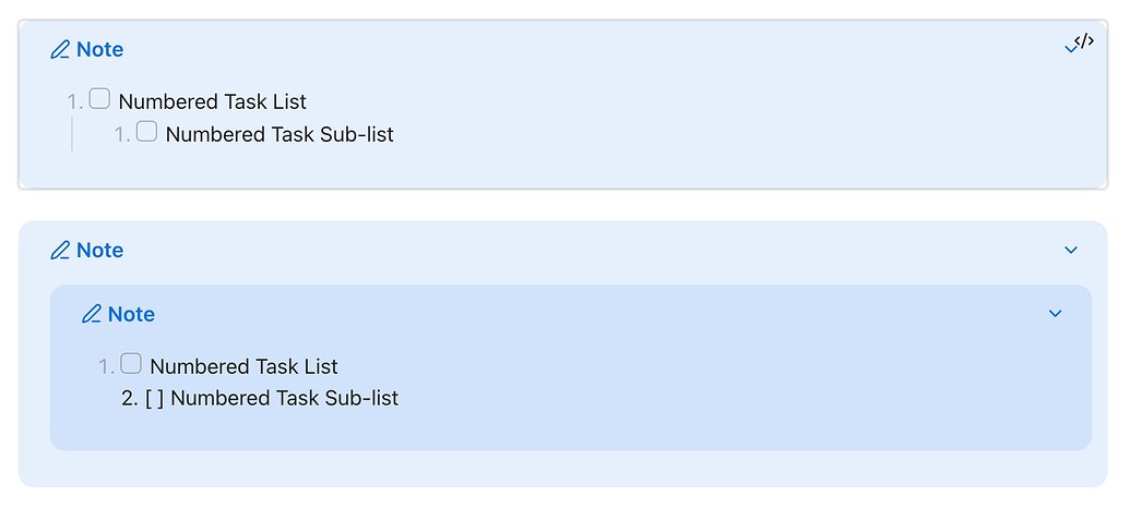Nested callout cannot render sub-checkbox - Bug reports - Obsidian Forum