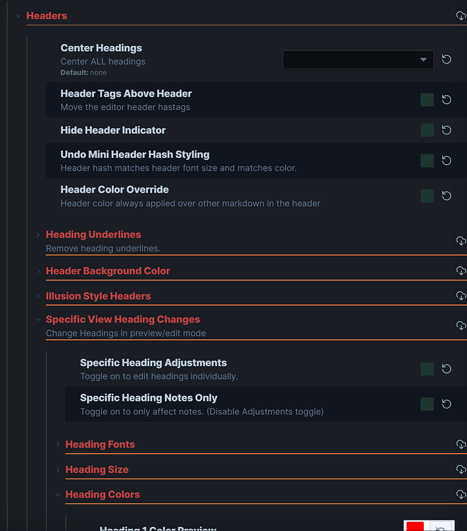 ITS Heading Color of font - Help - Obsidian Forum