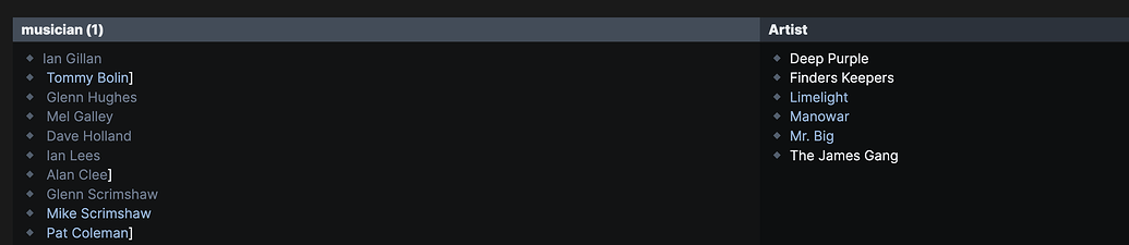Dataview: Combining multiple property fields in same column - Help ...