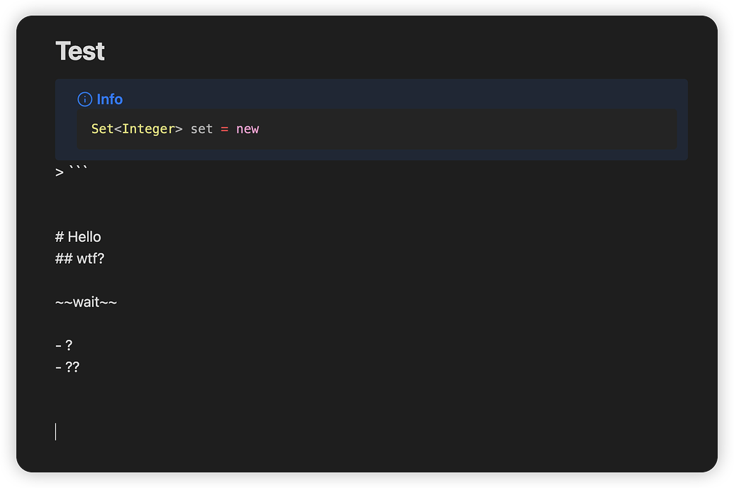 Issues in Using Callout with Code Blocks - Bug graveyard - Obsidian Forum