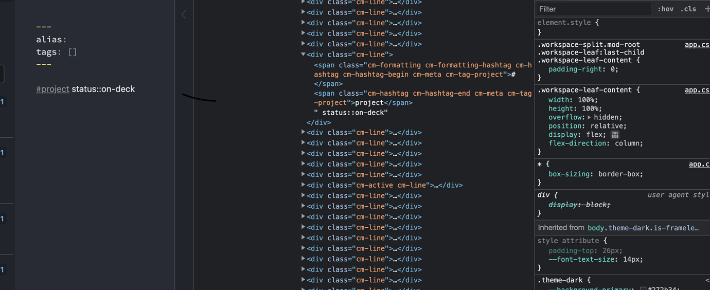 CSS for Tag Metadata Help Obsidian Forum