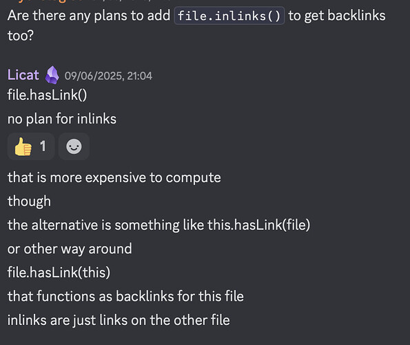 inlinks