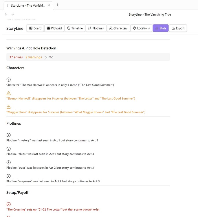 Plugin: StoryLine - Obsidian plugin for writers - Plugins - Obsidian Forum