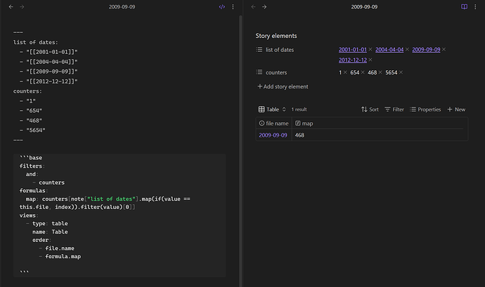Source mode (left) and Reading (right)