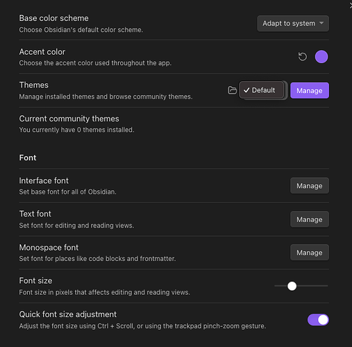 Cannot enable sample theme - Help - Obsidian Forum