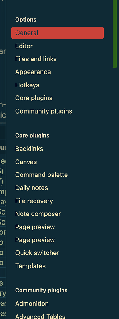 Page preview core plugins seems to appear twice - Help - Obsidian Forum