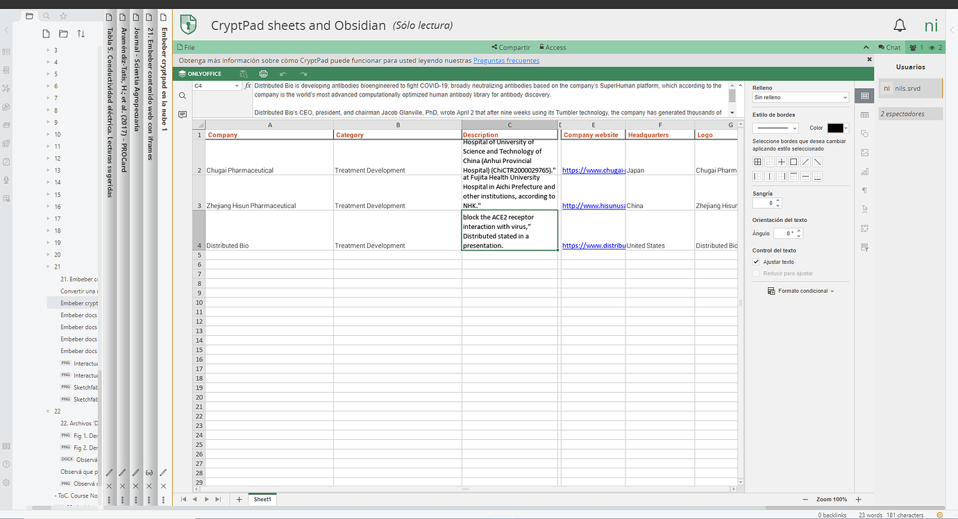 Embedding cloud-hosted documents and working collaboratively in teams ...