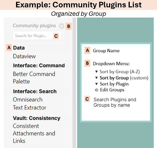 image 3 - example 1 community plugins list