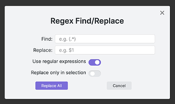 plugin - regex - find - replace