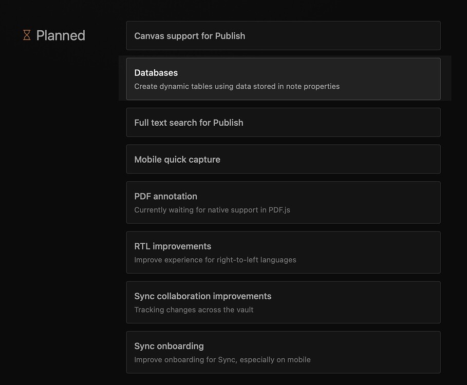 Obsidian Databases Core Plugin - Help - Obsidian Forum