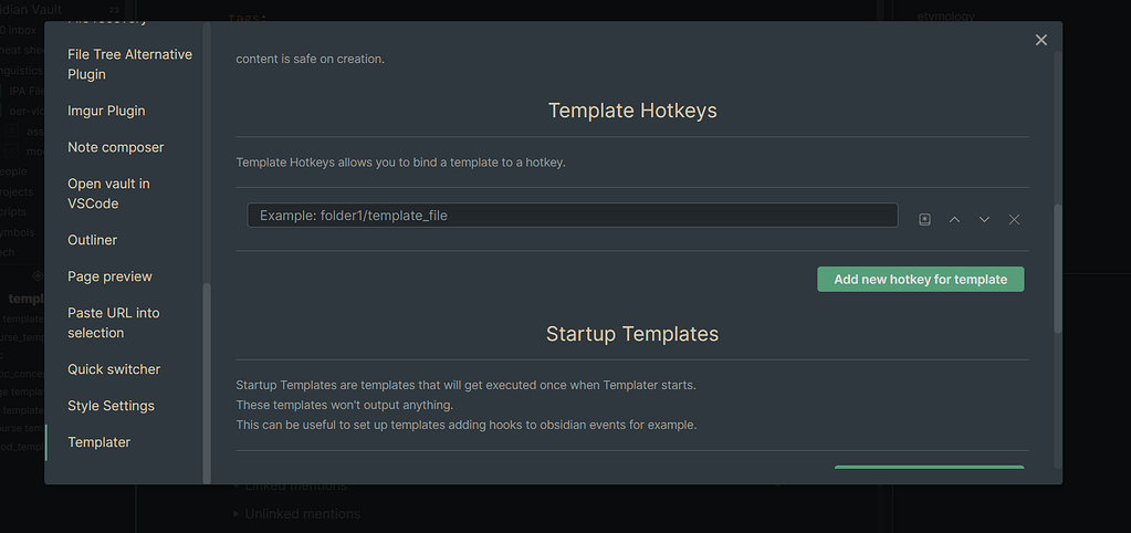 Obsidian Templater Create Folder Obsidian Templater Create Folder