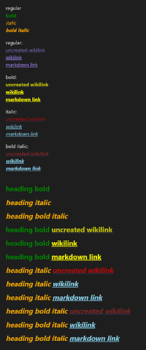 wild emphasis colors