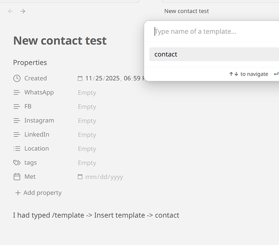 Contact template renders properly