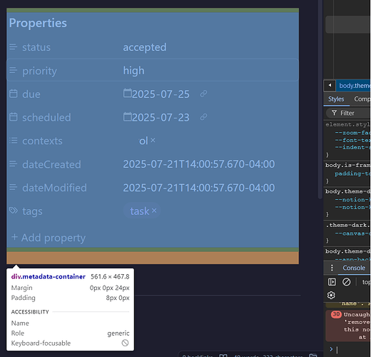 YAML.propterties.area.div.metadata-container.CSS