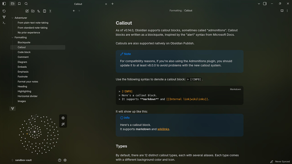 Obsidian Transparent - a minimalistic distraction free theme - Share ...