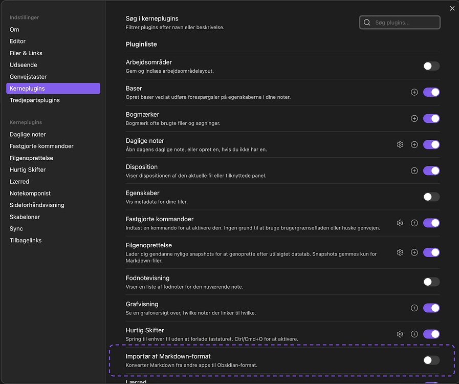 Unable to locate the Format Converter core plugin - Help - Obsidian Forum