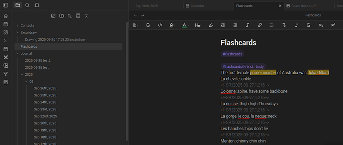 FlashcardClozeShowsAsHighlight