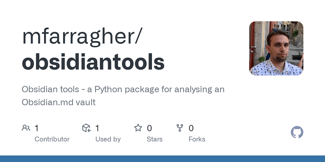 🐍 obsidiantools: Python package for doing advanced analytics of your ...