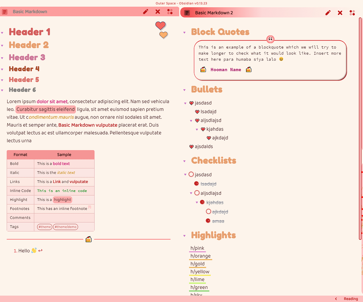 Theme Bubble Space Share & showcase Obsidian Forum