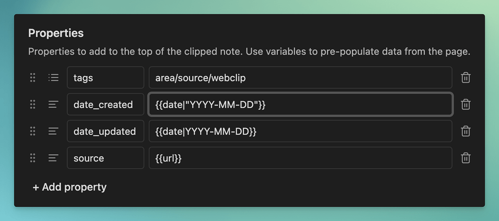 Date formating in Obsidian Web Clipper - Help - Obsidian Forum