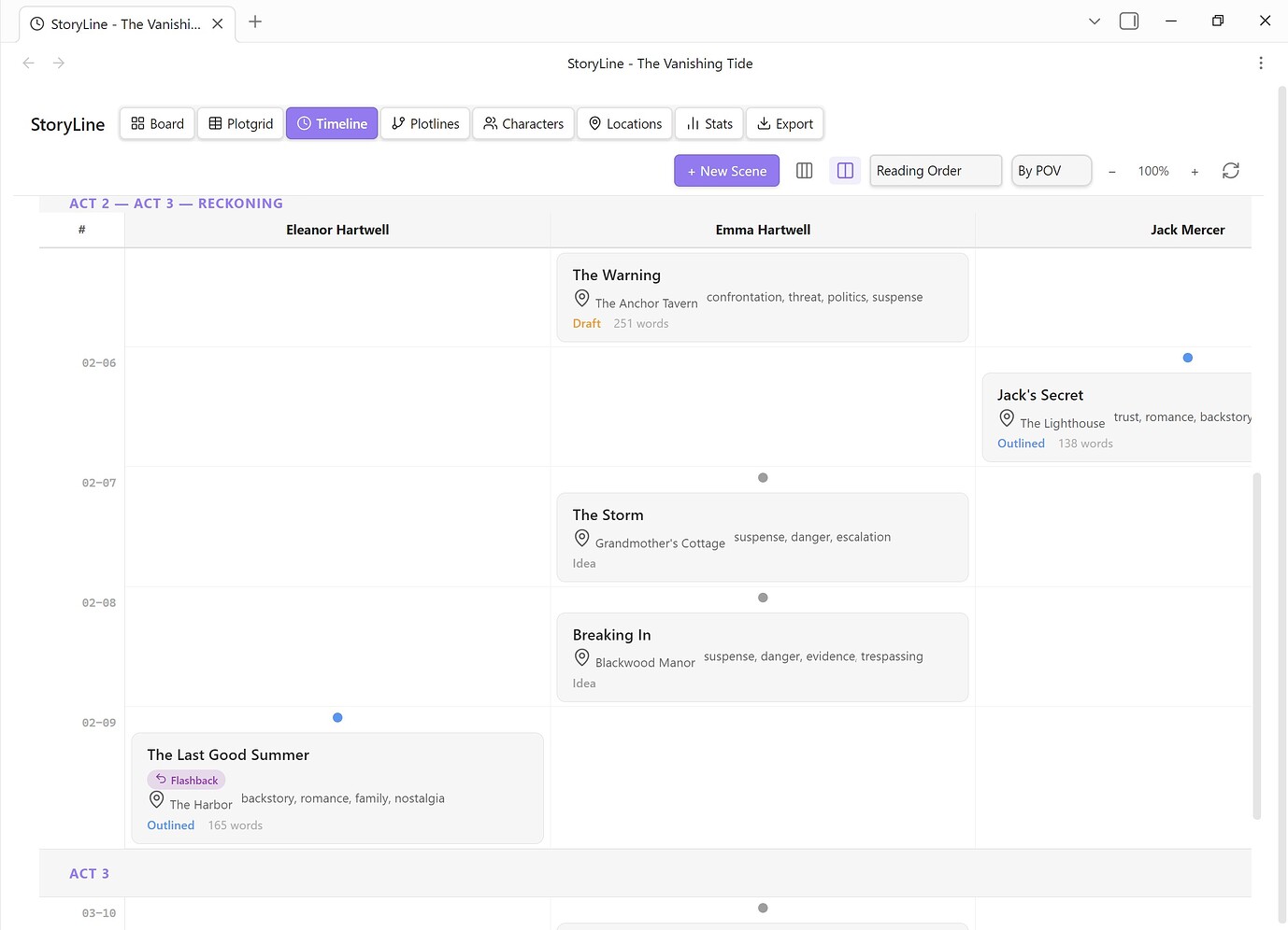 Plugin: StoryLine - Obsidian plugin for writers - Plugins - Obsidian Forum