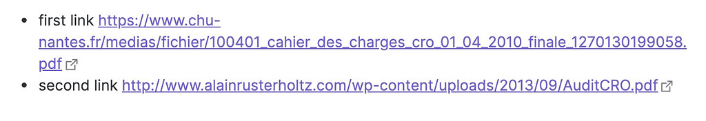 Long links in live preview don't hide correctly - Bug graveyard ...