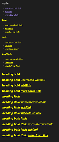 yellow emphasis everywhere