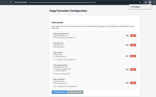 A simple Chrome extension to turn copy-pasted text into markdown: Copy ...