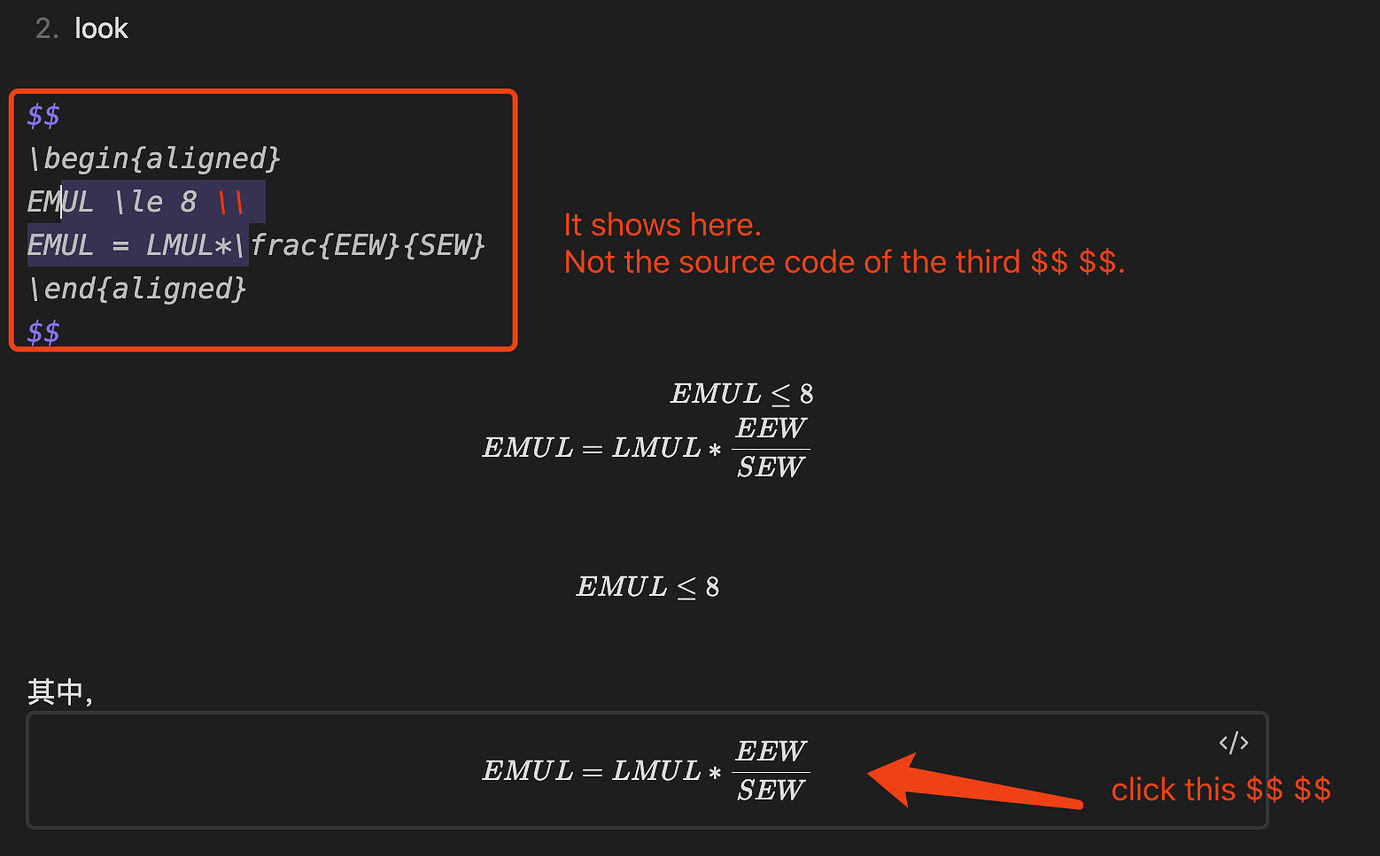 Don't support newline in $$ $$ using \\ - Bug graveyard - Obsidian Forum